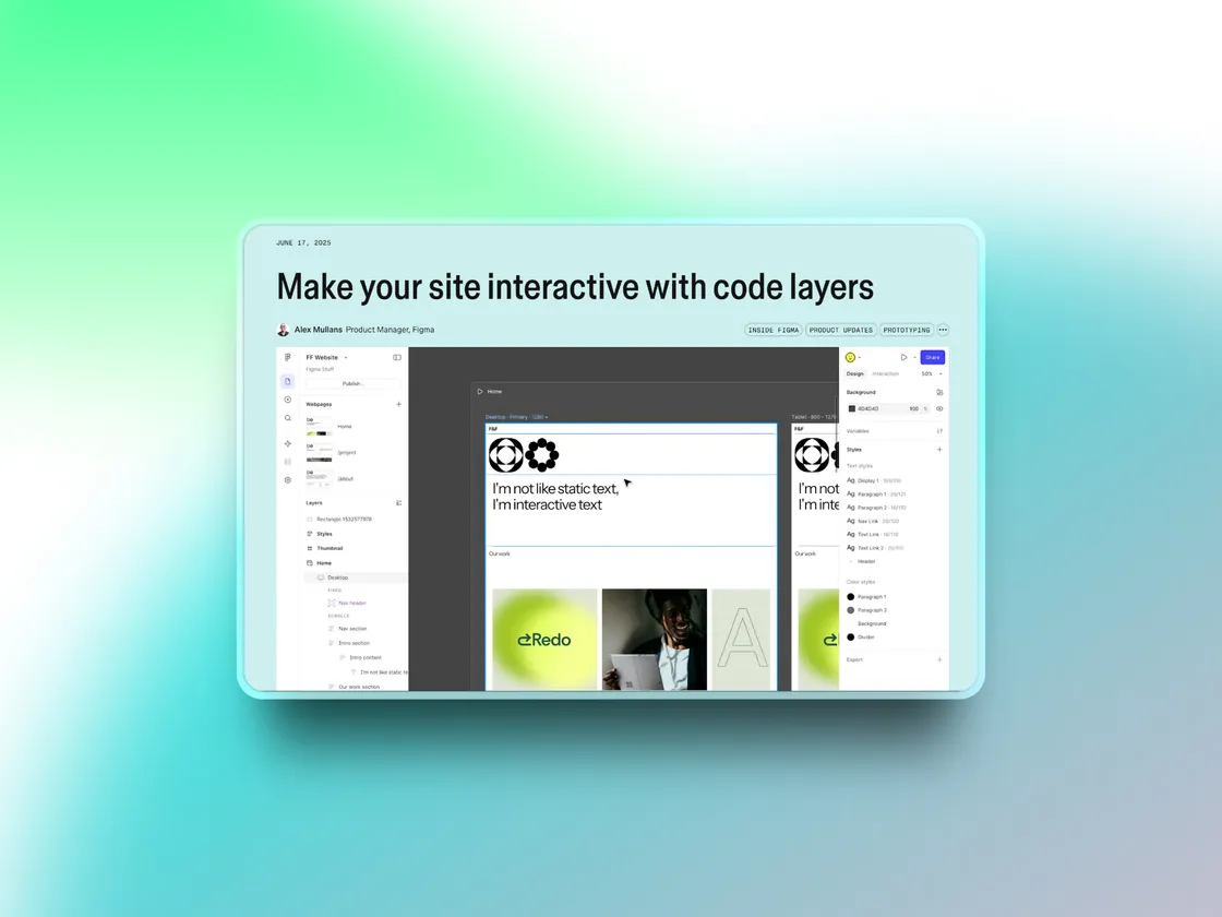 Figma Just Gave Designers Superpowers (And Developers Might Be Nervous)
